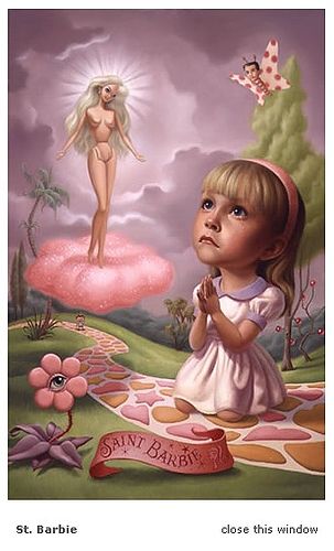 saint barbie - mark ryden | by paolobeneforti Surealism Art, Mark Ryden, Arte Grunge, Bizarre Art, Art Manga, Lowbrow Art, Creepy Art, Pop Surrealism, High Art