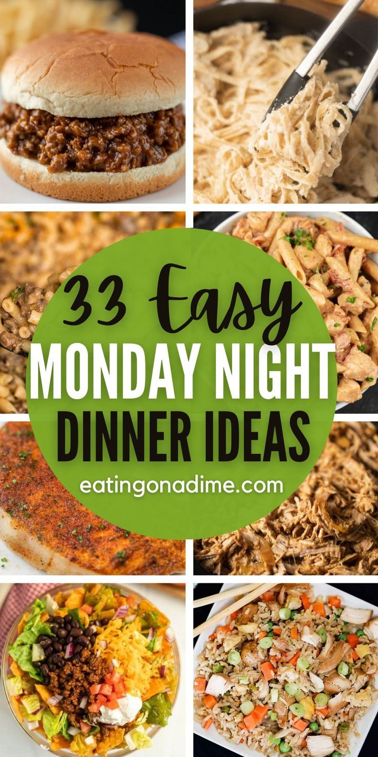 the best dinner ideas for busy nights that are easy to make and delicious enough to eat