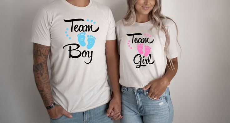 Team Boy Shirt, Team Girl Shirt, Gender Reveal Shirt, Pregnancy Announcement Shirt, Baby Shower Shirt, Baby Shower Team Tee Hi Everyone, Welcome to our shop, it is very nice to see you here, If you have any question/concern or want to order customize, please do not hesitate and feel free to contact us. *Please write which one you want in the personalization section. ( Exp: Team Girl) To get the most best size for your order, make sure to check the size chart. Please note that unisex t-shirts are Cute Cotton Shirt For Family Occasions, Pink Long Sleeve T-shirt For Gender Reveal, Family Matching Long Sleeve Tops For Gender Reveal, Pink Matching Top For Gender Reveal, Casual Long Sleeve T-shirt For Gender Reveal, Cute White Shirt For Family Events, White Short Sleeve Tops For Gender Reveal, White Long Sleeve Tops For Gender Reveal, White Cotton Top For Gender Reveal