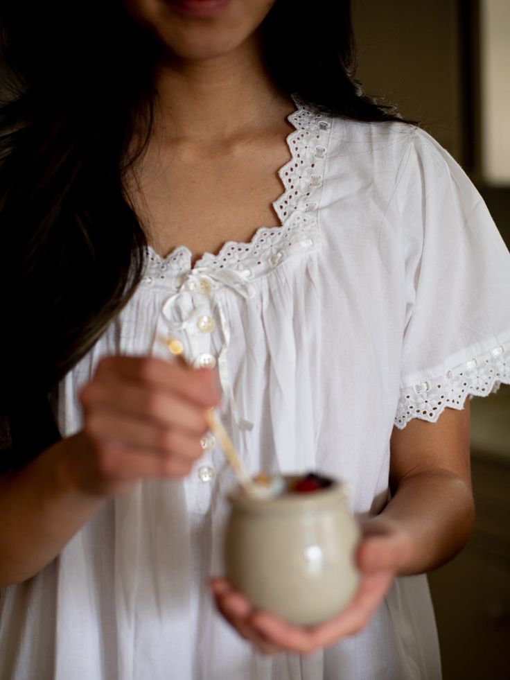 Santa Lucia Day, Candle Crown, The Woman In White, Cotton Nighties, White Nightgown, Spooky Stories, Cotton Nightgown, Long Sleeve And Shorts, Brass Candle