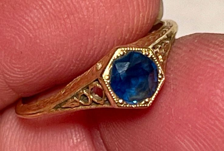 Considered one of the most infamous gemstones in the world, the Kashmir sapphire is so rare that it is hardly ever found today.  This beautiful 1800's ring sports of magnificent Kashmir Sapphire. Set in 18k gold Approximately size 6 1/2. stunning antique in wonderful condition. Antique Gold Sapphire Ring Collectible, Collectible Fine Jewelry Round Sapphire Ring, Antique Yellow Gold Sapphire Ring For Anniversary, Vintage Sapphire Rings Stamped 14k, Collectible Sapphire Gemstone Rings, Vintage 14k Gold Sapphire Birthstone Ring, Collectible Fine Jewelry Sapphire Ring, Antique Sapphire Diamond Ring, Antique Sapphire Ring With 17 Jewels