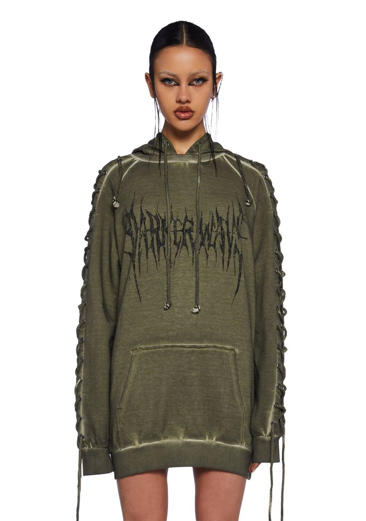 Club Exx Holographic Corset Lace Up Combat Boots - Silver – Dolls Kill Grunge Cotton Hoodie With Long Sleeves, Cotton Long Sleeve Grunge Hoodie, Washed Hoodie Tops For Streetwear, Grunge Sweatshirt With Drawstring Hood For Fall, Edgy Streetwear Sweatshirt For Spring, Hooded Washed Tops For Streetwear, Hooded Washed Top For Streetwear, Washed Black Long Sleeve Hoodie With Letter Print, Distressed Cotton Hooded Sweatshirt