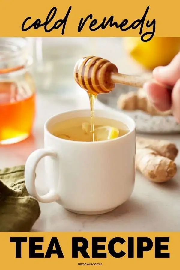 Cold remedy drink recipes for natural cold relief of cold symptoms. Support your immune system with this cold remedy tea recipe. Made with ginger, honey, lemon and optional whiskey, this natural hot tea cold remedy will help you feel better quickly and also shorten the duration of a cold or the flu. It's a wonderful tea for colds that promotes winter wellness as a holistic home remedy with immunity boosting power. Discover the health and wellness benefits of this hot tea cold remedy. Cold Remedy Tea, Homemade Cold Remedies, Tinctures Recipes, Holistic Home, Ginger Honey Lemon, Tea For Colds, Cold Remedy, Ginger Honey, Cold Relief