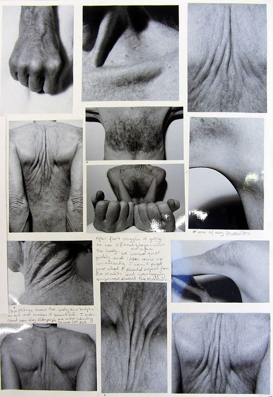 a collage of photos showing different views of the human body