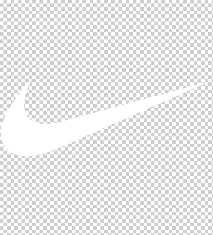 a white nike logo on a transparent background