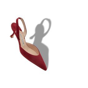 CAROLYNE Red Slingback Kitten Heels For Formal Events, Red Kitten Heels With Heel Strap For Evening, Red Slingback Pumps With Ankle Strap For Work, Red Ankle Strap Slingback Pumps For Work, Red Slingback Pumps With Sculpted Low Heel, Elegant Red Slingback Pumps With 4-inch Heel, Elegant Red Slingback Sandals With Padded Heel, Elegant Fitted Red Kitten Heels, Red Sculpted Heel Slingback Pumps