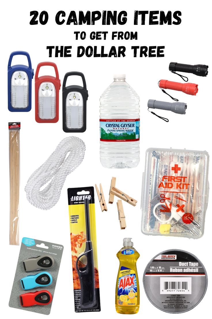 #campinggear #campinghacks #dollartreecamping Tree Tent Camping, Tent Camping Organization, Camping Supply List, Family Glamping, Camping Power, Tree Camping, Tent Camping Hacks, Winter Sets, Tree Tent