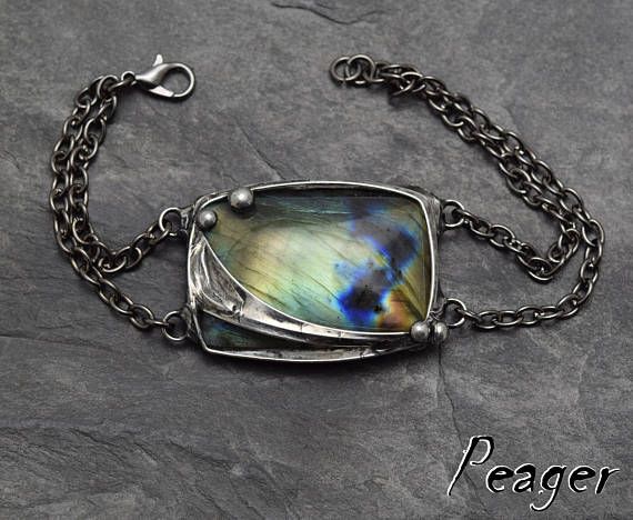 Labradorite BraceletWomen braceletmulticolor stone Women Bracelet, Moonstone Bracelet, Bracelet Women, Handmade Bracelet, Bracelet Handmade, Slovakia, Chain Link Bracelet, Handmade Bracelets, Link Bracelets