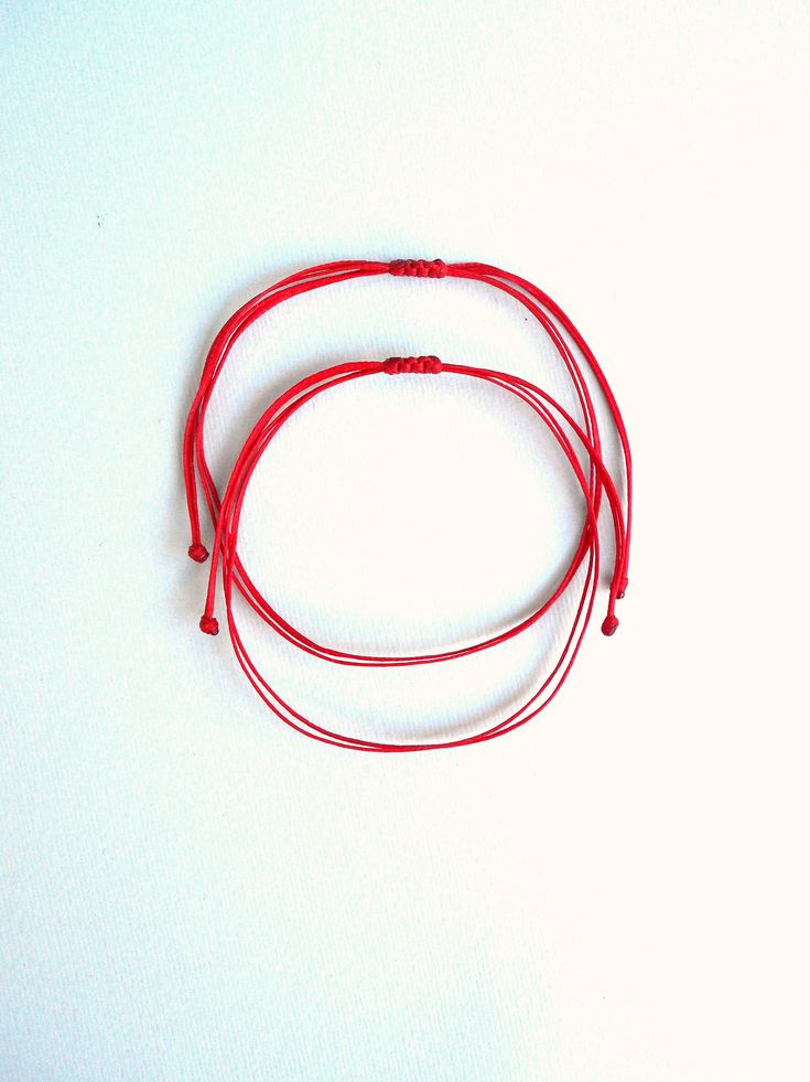 Red string couple bracelet Set of 2 bracelets Anniversary gift Kabbalah bracelet Red string of fate Protection bracelet Waxed cord bracelet This bracelet is made of two red 1mm thick waxed polyester string. It is adjustable to fit all sizes. *Colours may differ slightly from the original due to the configuration of your computer. *There may be light variations on colour and size. *Items appear larger on your monitor than actual size. Red Adjustable Braided Waxed Cord Bracelets, Red Waxed Cord Friendship Bracelets, Red Nylon Cord Friendship Bracelet, Handmade Red Braided Bracelets With Nylon Cord, Handmade Red Braided Nylon Cord Bracelets, Red Braided Bracelets With Adjustable Nylon Cord, Handmade Red Nylon Cord Braided Bracelets, Red Braided Bracelet With Adjustable Nylon Cord, Red Braided Nylon Bracelets With Adjustable Cord