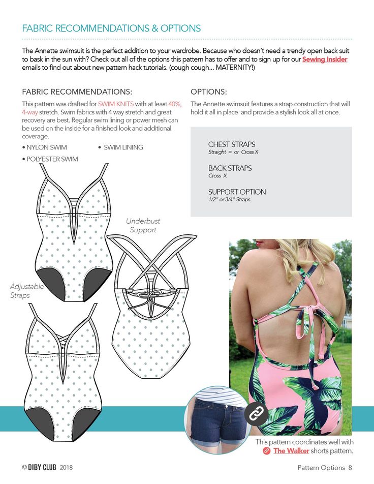 Make a splash at the pool or beach with a swimsuit made by you! Our Annette features an open back strap design combined with an underbust strap support.Are you expecting and wish you had a swimsuit this cute? Check out our Maternity Hack post!Your PDF pattern purchase includes the following: Print-at-home PDF pattern files in both women's misses and plus sizes (sizes 00-36) US Letter, A4, and A0 Copy Shop formats No trim pages Size layers so you can print only the sizes you need Complete sewing T-back Tankini With Built-in Bra For Sunbathing, Vacation Swimwear With Built-in Bra And Strappy Back, Summer Vacation Cross-back Tankini, Racerback Tankini With Built-in Bra For Beach, Summer Swimwear With Built-in Bra And Strappy Back, Swimming Tankini With Built-in Bra And Cross Back, Summer Tankini With Built-in Bra And Strappy Back, Cross Back Tankini With Built-in Bra For Swimming, Adjustable Tankini For Summer Swimming