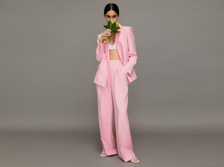 Two-piece long-sleeved suit Blazer and trousers Women's pink suit Hot Pink Light Breasted Business Formal Cocktail Party ⭐Size: Please write your chest, waist, hips, height, and we will make a suit to your individual measurements! After you place your order, we may ask you for additional measurements. We do this to ensure that the suit fits you perfectly👌😊 ⭐Our fabric: We have used a premium quality suiting fabric. ⭐Shipping: ✈️We have two shipping options that we can offer: Free Shipping and Chic Pink Long Sleeve Sets, Long Sleeve Suits For Spring Party, Long Sleeve Party Suit For Spring, Spring Party Suit With Long Sleeves, Long Sleeve Summer Party Suits, Summer Party Suits With Long Sleeves, Elegant Pink Long Sleeve Sets, Pink Suits For Spring Evening, Chic Pink Sets For Evening