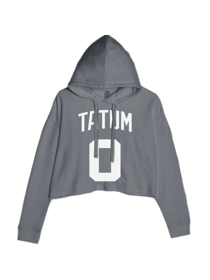 Charcoal Grey Casual Collar Long Sleeve  Letter Pullovers Embellished   Women Clothing Fall Letter Print Hoodie Sweatshirt, Gray Long Sleeve Varsity Hoodie, Cotton Varsity Hoodie With Long Sleeves, Gray Varsity Hoodie Sweatshirt, Varsity French Terry Sweatshirt For Fall, Fall Varsity Sweatshirt In French Terry, Stretch Long Sleeve College Sweatshirt, Relaxed Fit Long Sleeve Hoodie For Sports Season, Fall Crew Neck Sweatshirt With Drawstring Hood