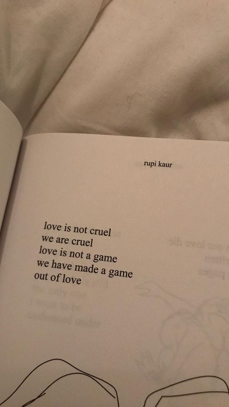 an open book with the words love is not cruel, love is cruel, love is not a game, we have pride is game out of love