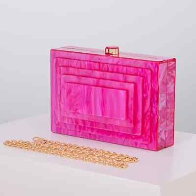 Great Shopping Pink Clutch , Box Clutch , Rose Red Bag , Pink Handbag , Acrylic Clutch ,, Bags Pink Rectangular Shoulder Bag, Rectangular Pink Shoulder Bag, Pink Square Box Bag For Shopping, Pink Portable Rectangular Shoulder Bag, Trendy Pink Square Box Bag, Pink Square Box Bag, Pink Rectangular Case Box Bag For Shopping, Pink Rectangular Box Bag For Shopping, Pink Square Box Bag For Party