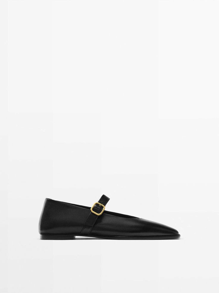 Every Trendy Pair of Flats to Add to Your Wardrobe in 2023 | Who What Wear Massimo Dutti Shoes, Leather Boots Heels, Studded Flats, Mary Jane Shoes Womens, Madewell Shoes, Ballet Pumps, Leather High Heels, Leather Chelsea Boots, Leather Clogs