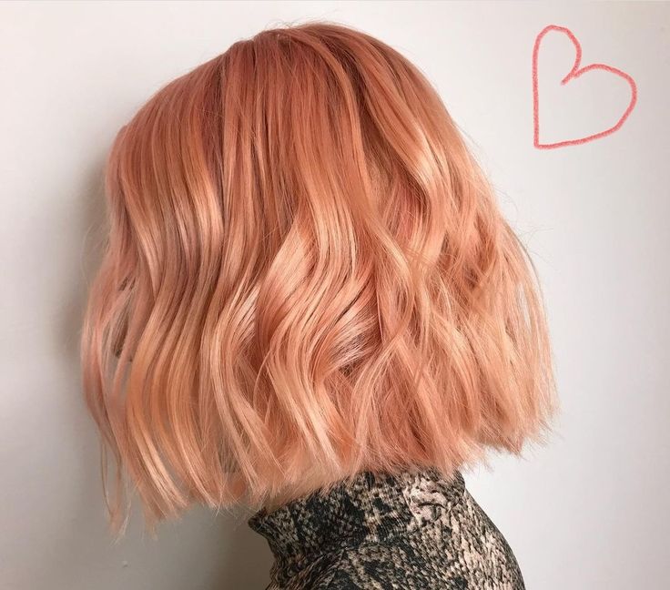 Blorange Hair, Peach Hair Colors, Strawberry Hair, Peach Hair, Strawberry Blonde Hair, Makijaż Smokey Eye, Brown Blonde Hair, Pastel Hair, Hair Inspiration Color