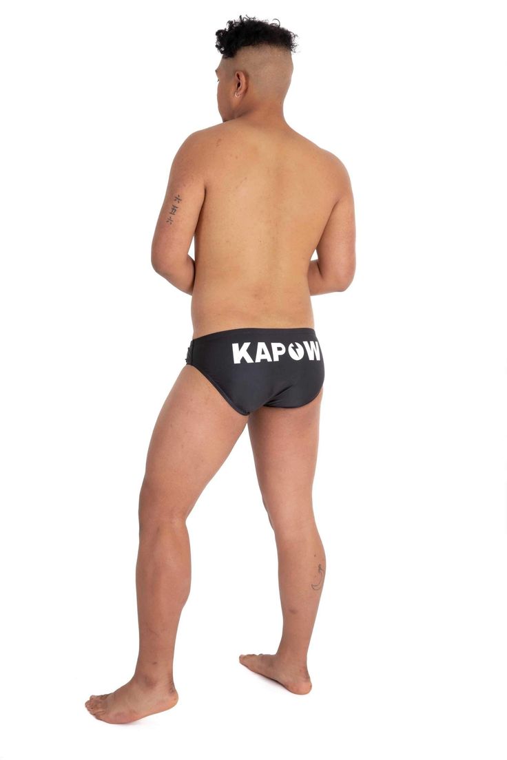 Sable Swim Brief - Kapow Meggings Sports Bottoms With Built-in Padding In Black, Sporty Breathable Swimwear For Sports, Black Sporty Swimming Activewear, Sporty Breathable Swimwear For Training, Functional Moisture-wicking Swimwear For Sports, Functional Black Swimwear For Training, Functional Black Swimwear For Workout, Functional Breathable Swimwear For Training, Sporty Moisture-wicking Swimwear For Training