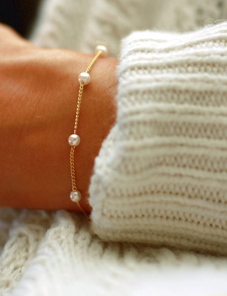 Dainty Pearl Bracelet Gold Pearl Bracelet Wedding Bracelet Bridesmaid Bracelet Pearl Jewelry Layering Bracelet Stacking Bracelet - Etsy Dainty Pearl Bracelet, Jewelry Layering Bracelets, Bridesmaid Pearl Bracelet, Jewelry Layering, Pearl Bracelet Wedding, Pearl Bracelet Gold, Gold Pearl Bracelet, Preppy Jewelry, Bracelet Stacking