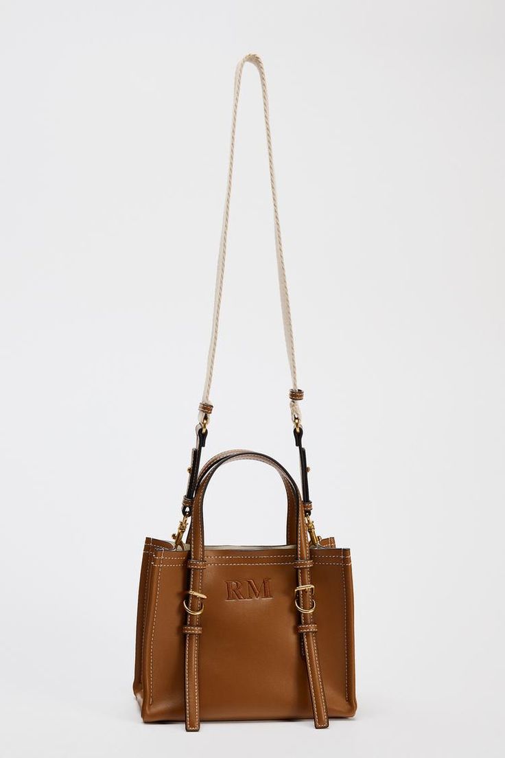 MINI SHOPPER - Dark tan | ZARA United States