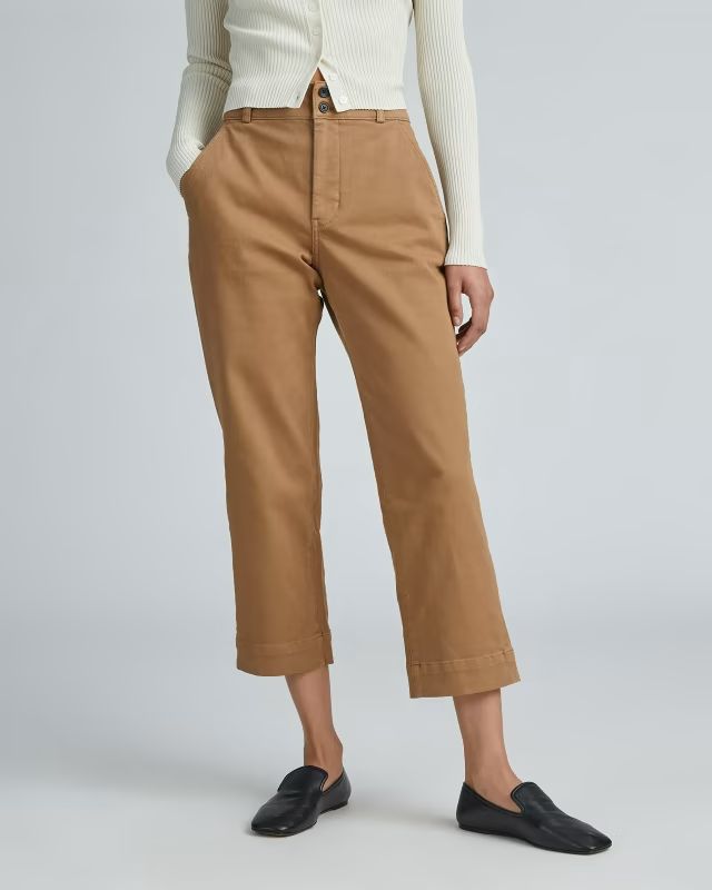 The Organic Straight-Leg Pant Toasted Coconut – Everlane Cover Crops, Everlane Jeans, Canvas Pants, Crop Rotation, Toasted Coconut, Type Of Pants, Straight Leg Pants, Cropped Pants, Bottoms Pants