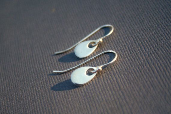 Sterling silver earrings tiny teardrop by IDreamofJewelry on Etsy Sterling Silver Teardrop Earrings With Lever Back For Gifts, Gift Sterling Silver Teardrop Earrings With Lever Back, Classic Silver Teardrop Earrings, Minimalist Sterling Silver Drop Earrings For Everyday, Everyday Minimalist Sterling Silver Drop Earrings, Everyday Minimalist Sterling Silver Drop, Minimalist Teardrop Jewelry With Lever Back Ear Wires, Silver Dainty Earrings With French Hook, Dainty Silver Teardrop Earrings In Sterling Silver