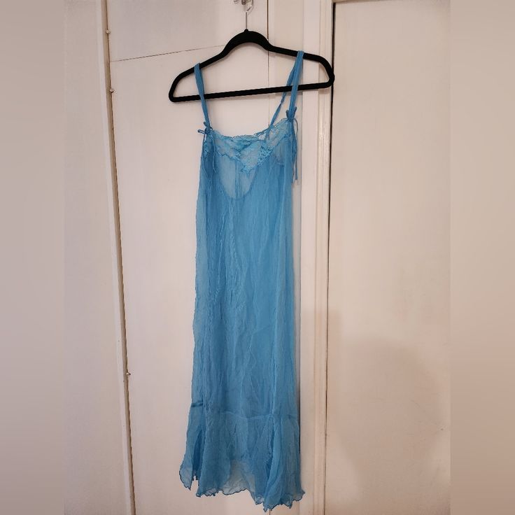 Victoria's Secret Long Slip Brand New Without Tag Never Worn 100% Nylon Size: S Length: Approximate 120cm Blue Sheer Fitted Sleepwear, Blue Fitted Sheer Sleepwear, Fitted Sheer Blue Sleepwear, Fitted Blue Sheer Sleepwear, Victoria's Secret Sheer Sleepwear For Summer, Victoria's Secret Sheer Summer Sleepwear, Blue Victoria's Secret Sleepwear For Summer, Blue Victoria's Secret Summer Sleepwear, Victoria's Secret Blue Sheer Sleepwear