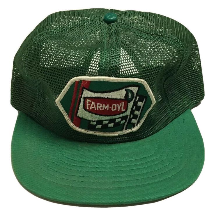 This hat is a snapback. It has creasing, staining, fading, the tag is missing and discoloration. It may be a different shade in color then it appears in the photos and comes from a pet friendly home. Farming Equipment, Agriculture Farming, Love Hat, Vintage Stuff, Farm Tractor, Farm Equipment, Trucker Hats, Agriculture, Pet Friendly