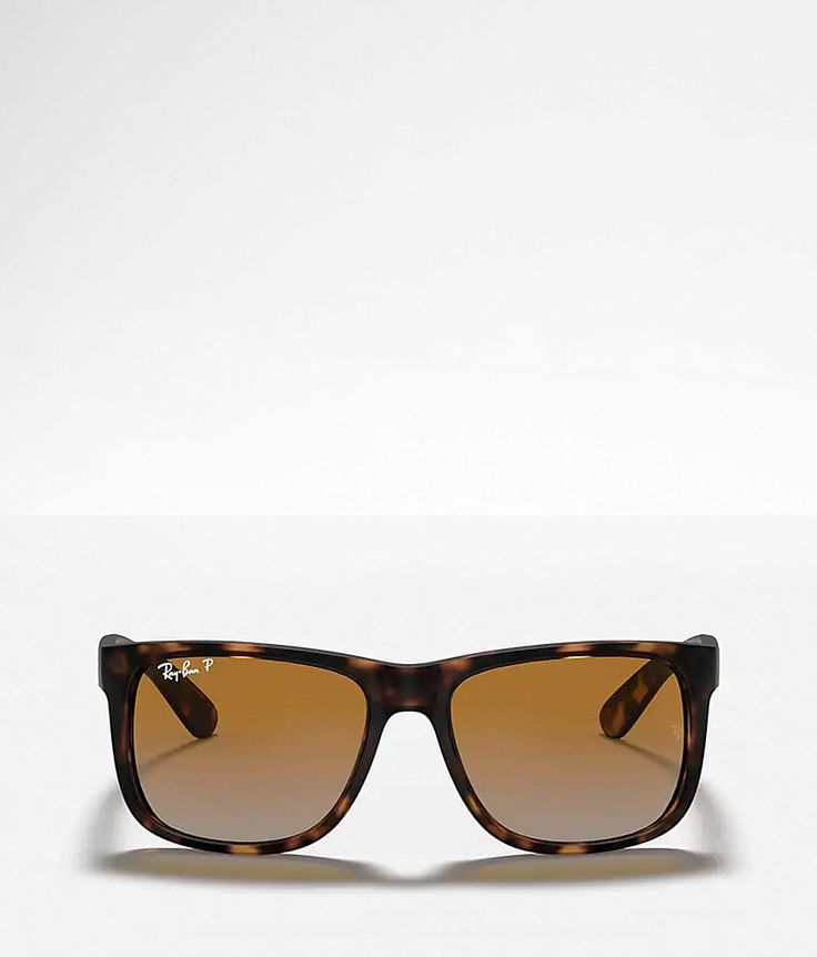 Ray-Ban Justin Sunglasses - Brown , Men's Rubberhavana Plastic frame sunglasses Gradient lenses 100% UV protection Soft shell case included. Apparel & Accessories Brown Polarized Wayfarer Shield Sunglasses, Classic Brown Shield Sunglasses With Uv Protection, Brown Wayfarer Shield Sunglasses With Gradient Lenses, Brown Rectangular Aviator Sunglasses With Polarized Lenses, Brown Rectangular Aviator Sunglasses With Gradient Lenses, Classic Brown Wayfarer Shield Sunglasses, Classic Brown Shield Sunglasses For Outdoor, Brown Anti-reflective Rectangular Sunglasses, Brown Anti-reflective Sunglasses For Travel