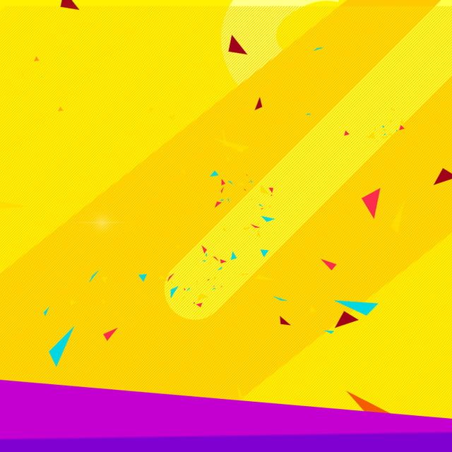 an image of a yellow and purple background with confetti sprinkles