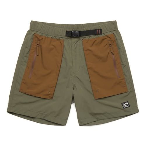 Versatile shorts that can swim, hike, and kick back Summer Outdoor Cargo Shorts With Cargo Pockets, Summer Cargo Shorts With Cargo Pockets For Outdoor, Summer Outdoor Shorts With Pockets, Casual Short Swim Trunks For Outdoor, Outdoor Khaki Cargo Shorts With Hip Pockets, Summer Khaki Cargo Shorts For Outdoor, Khaki Cargo Shorts For Summer Outdoor Activities, Khaki Cargo Shorts With Hip Pockets For Outdoor, Summer Shorts For Outdoor Activities With Pockets