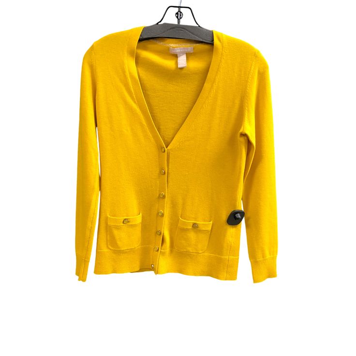 Brand: BANANA REPUBLIC Style: CARDIGAN Color: YELLOW Size: S SKU: 321-32186-3448 CONDITION: GENTLY USED Banana Republic Style, Yellow Banana, Scarf Belt, Style Cardigan, Handbag Shoes, Designer Backpacks, Personal Shopper, Clutch Wallet, Sustainable Fashion