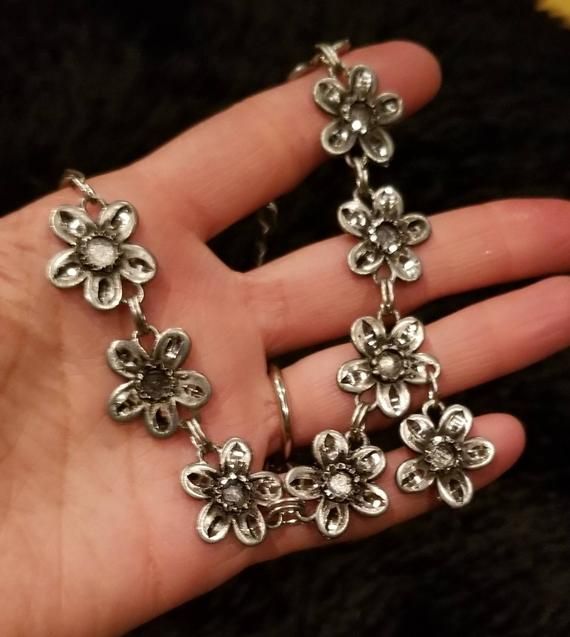 Check out this item in my Etsy shop https://www.etsy.com/listing/791694750/flower-necklace Flower Shaped Alloy Jewelry For Gifts, Flower-shaped Alloy Jewelry For Gift, Flower Shaped Alloy Jewelry Gift, Flower-shaped Alloy Jewelry Gift, Flower-shaped Jewelry With Flower Decoration For Jewelry Making, Metal Flower Shaped Jewelry For Anniversary, Adjustable Metal Necklace With Flower Charm, Handmade Silver Flower Necklace For Anniversary, Adjustable Metal Necklace With Flower Pendant