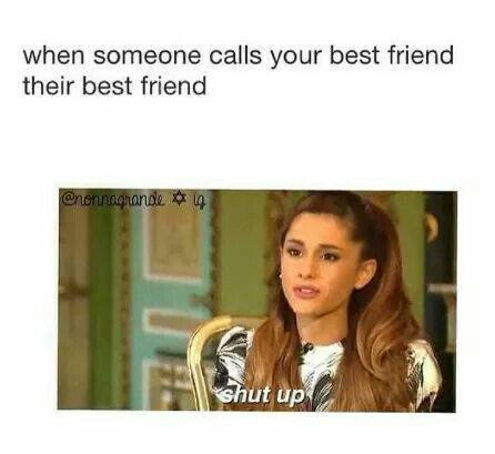 YASSS!!! Funny Ariana Grande, Best Friend Meme, Celebrity Memes, Friend Memes, Best Friends Funny, Crazy Funny Memes, Funny Relatable Quotes, Kim Jisoo, Really Funny Memes