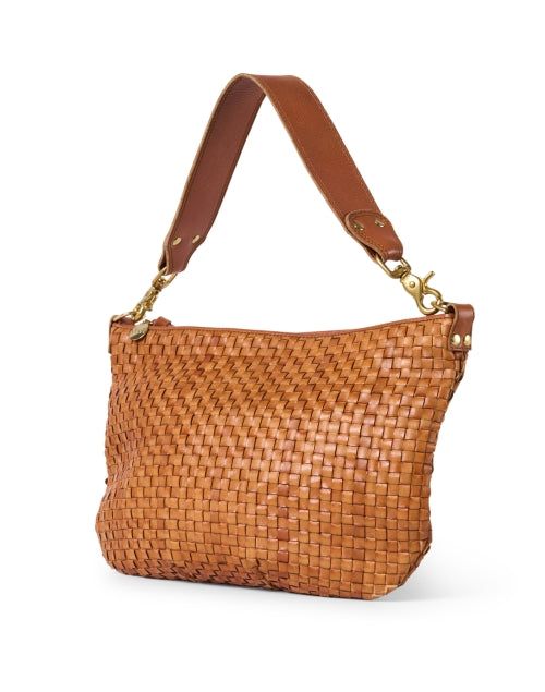 This checker shoulder bag from Clare V. is sure to be your new go-to. The messenger silhouette is crafted from hand-woven Italian leather and features both crossbody and shoulder straps so you can take it from day to night. Style yours with jeans and a tee for an effortlessly cool weekend look. Woven Leather Satchel For On-the-go, Top Handle Woven Leather Hobo Bag, Leather Shoulder Bag With Intrecciato Weave For Travel, Woven Leather Satchel Shoulder Bag, Leather Satchel Shoulder Bag With Intrecciato Weave, Modern Woven Leather Shoulder Bag For On-the-go, Modern Brown Woven Leather Hobo Bag, Everyday Woven Leather Shoulder Bag, Woven Leather Top Handle Shoulder Bag