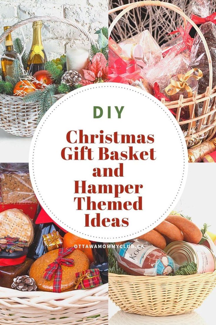 christmas gift basket and hamper themed ideas