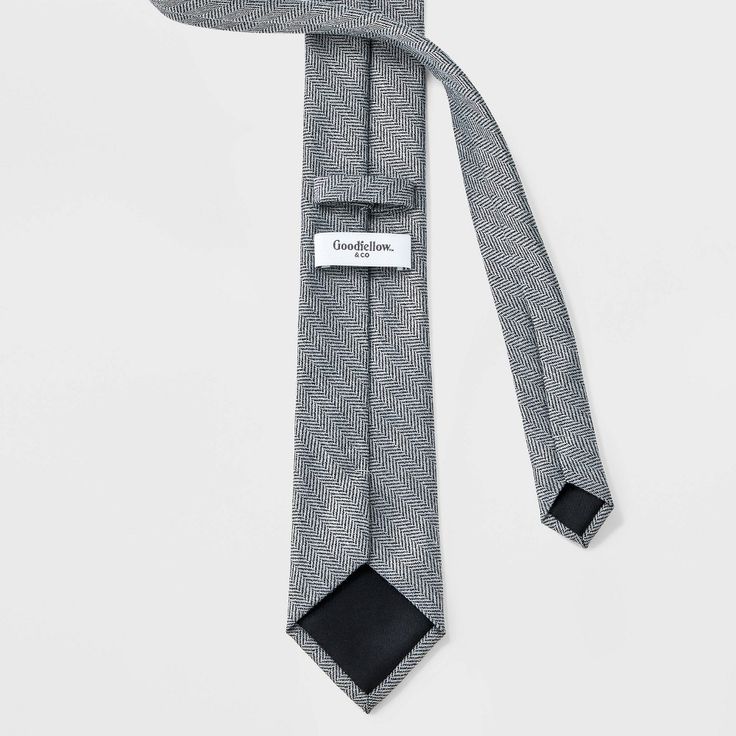 Add classic flair to your formal outfits with this Plaid Necktie from Goodfellow & Co™. This necktie is woven from lightweight fabric with full lining for comfortable wear. Pair it with your favorite dress shirt, trousers and suit jacket to complete your look for a variety of formal or semi-formal occasions. Goodfellow & Co™: Feel good in what you wear, anywhere. Dapper Fitted Neckwear For Semi-formal Occasions, Dapper Ties For Business Casual, Dapper Fitted Ties For Business Casual, Fitted Dapper Ties For Business Casual, Fitted Standard Tie For Business, Dapper Fitted Neckwear For Work, Semi-formal Fitted Standard Tie, Dapper Cotton Tie For Formal Occasions, Dapper Cotton Ties For Business