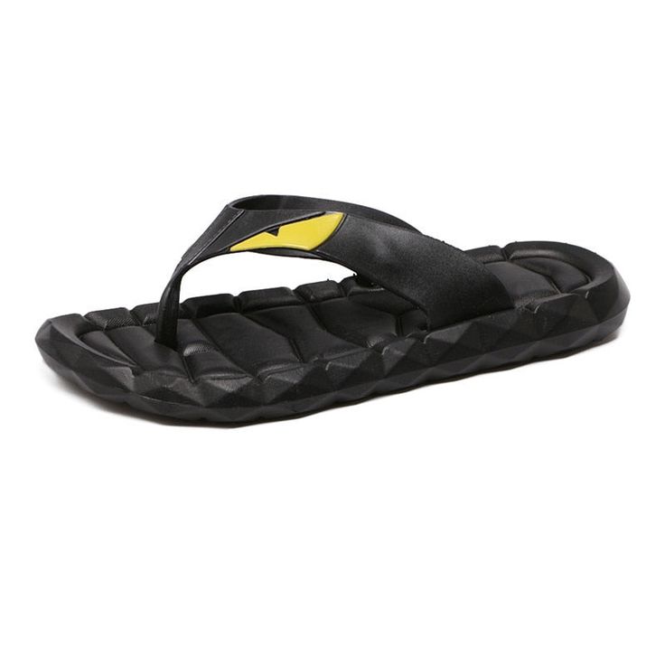 Introducing Monster Flip Flops, the perfect summer sandal for outdoor or indoor occasions. Crafted with a lightweight PVC material, these classic sandals are available in three distinct colors and fit slightly smaller than usual, offering a comfortably snug fit. Allow yourself to stand out this season with Monster Flip Flops. Fits smaller than usual. Please check this store's sizing info. How to Choose the Right Size: To ensure the perfect fit, please follow these steps: Measure the length of your foot while standing, with your foot firmly on the floor and parallel to your other foot. Select the size corresponding to the measured length. Please note that our shoes are sourced internationally and may have different measurements compared to what you are accustomed to. If you have wide feet, Vacation Sport Sandals With Rubber Sole, Slip-on Sandals With Rubber Sole, Slip-on Sandals With Rubber Sole Made Of Eva, Summer Breathable Synthetic Sport Sandals, Outdoor Open Toe Flip Flops In Eva, Slip-resistant Open Toe Synthetic Sandals, Breathable Synthetic Sport Sandals For Summer, Lightweight Sport Sandals For Summer Beach, Breathable Open Toe Sandals For Vacation