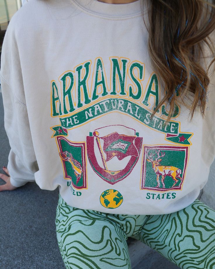 Our 50/50 Preshrunk Cotton/Polyester thrifted sweatshirts are meaningfully distressed. Each piece is one of a kind, and colors/distressing may vary from shirt to shirt. Pairs well with vintage denim and your favorite kicks.The details: - 50/50 Preshrunk Cotton/Poly Blend- Unisex Fit - Meaningfully Distressed, each piece unique- Colors + Distressing may vary Vintage Distressed Cotton Sweatshirt, Vintage Cotton Distressed Sweatshirt, Spring Campus Cotton Sweatshirt, Vintage Cotton Sweatshirt For Campus, Spring Distressed Cotton Sweatshirt, Spring Cotton Distressed Sweatshirt, Vintage Graphic Print Sweatshirt For Campus, Acid Wash Casual Sweatshirt With Graphic Print, Vintage Distressed Sweatshirt For Fall