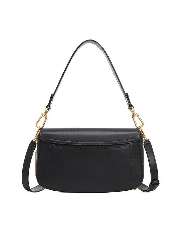 Editor's NotesJOY GRYSON's accessories represent comfort and a timeless classic with its understated and chic design- Signature loop lock hardware point detail with gold brass color- Subtle luster of leather with soft plain leather texture- Curved shape- Adequate size body with a short handle and long shoulder strap- Inside zipper and open pocketMeasurements(in.)- Size: One Size- Width: 10.6 in - Height: 6.3 in- Depth: 2.6 in  - Strap length: 36.9 - 43.3 inComposition & Care- Cow leather- Avoid moisture- Partial clean with a leather cleanerDesigner- by JOY GRYSON Modern Evening Saddle Bag With Turn-lock Closure, Elegant Gold Satchel With Turn-lock Closure, Sleek Shoulder Bag With Branded Hardware, Chic Workwear Saddle Bag With Turn-lock Closure, Elegant Gold Flap Bag With Turn-lock Closure, Luxury Workwear Saddle Bag With Turn-lock Closure, Luxury Saddle Bag With Turn-lock Closure For Work, Sleek Formal Shoulder Bag With Metal Hardware, Elegant Crossbody Shoulder Bag With Brass Hardware