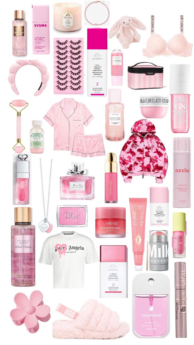 Pink Wishlist Ideas, Coquette Wishlist, Girly Wishlist, Pink Wishlist, Girly Christmas Gifts, Sephora Skin Care, Pink Lifestyle, Makeup Accesories, Perfect Skin Care Routine