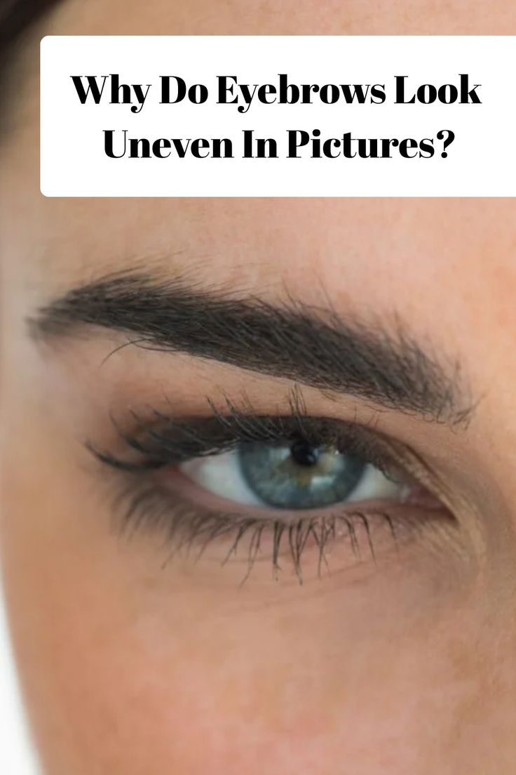 Why Do Eyebrows Look Uneven In Pictures? Natural Look Eyebrows, Fixing Uneven Eyebrows, How To Even Out Eyebrows, How To Fix Uneven Eyebrows, Fix Uneven Eyebrows, Perfect Natural Eyebrows, Good Eyebrows, Uneven Brows, Korean Eyebrows