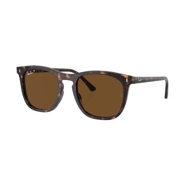 Build your classic Americana style up with Ray-Ban� RB2210 Glass Polarized Sunglasses. These classic, squared propionate frames feature a keyhole bridge and rivet accents for a subtle yet stand-out confidence. The molded-in nose pads and slender temples with curved ends are built for comfortable wearing. Glass lenses provide the clearest views in the sunglasses world, provide protection from 100% of UVA and UVB rays, and are polarized to reduce glare reflecting off surfaces. These Ray-Ban sungla Brown Rectangular Sunglasses With Tinted Lenses, Brown Tinted Rectangular Sunglasses, Brown Rectangular Tinted Sunglasses, Brown Rectangular Sunglasses With Mirrored Lenses, Brown Square Frame Sunglasses With Uva Protection, Brown Rectangular Polarized Sunglasses, Modern Brown Rectangular Sunglasses, Brown Anti-reflective Rectangular Sunglasses, Brown Square Frame Polarized Sunglasses