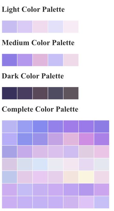 the different shades of paint that are used to create this color scheme for furniture and home decor