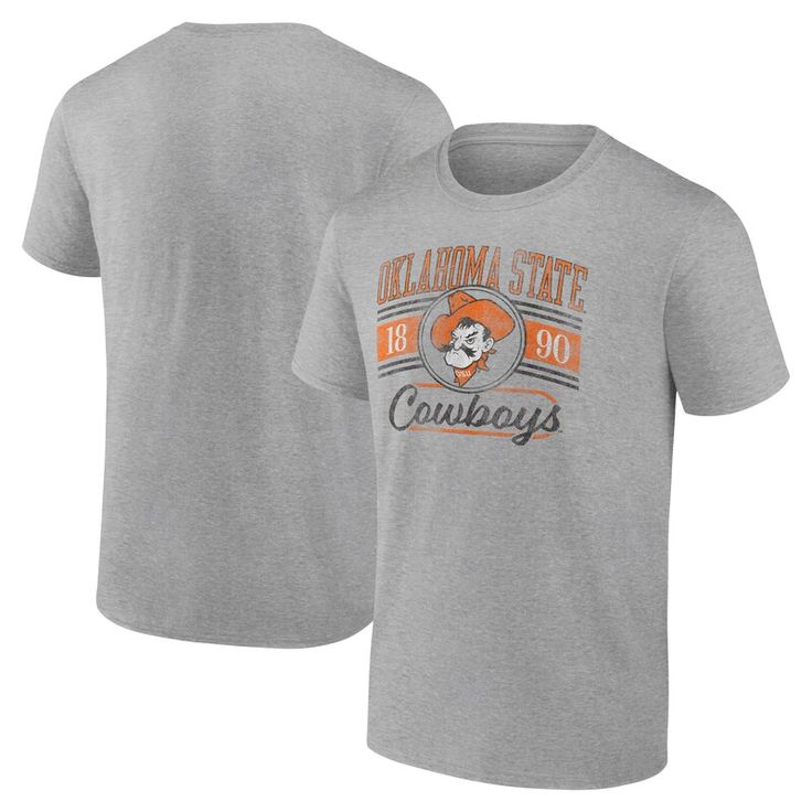 Show your team pride all season long with this T-Shirt. This classic crew neck tee is crafted from soft, breathable fabric for all-day comfort. The bold graphics are the perfect way to demonstrate your fandom, whether you're at the game or just running errands around town. Tri-blend T-shirt With Graphic Print For Fans, Collegiate Graphic T-shirt For Fan Merchandise, Sports Fan Graphic Print T-shirt For College, Cotton T-shirt With Team Logo For Sports Events, Team Logo Cotton T-shirt For Team Spirit, Team Spirit Cotton T-shirt With Team Logo, Tri-blend Fan Apparel T-shirt For Game Day, Athletic Heather T-shirt With Team Logo For Fans, Cotton T-shirt With Team Logo In Team Spirit Style