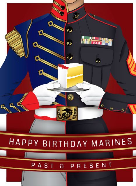 _Card Shop: Happy Birthday Marines Past and Present, (Pkg of 6) Happy Birthday Marines, Usmc Birthday, Marine Corps Wife, Usmc Love, Usmc Mom, Marine Corps Birthday, Usmc Wife, Man In Uniform, Marine Love