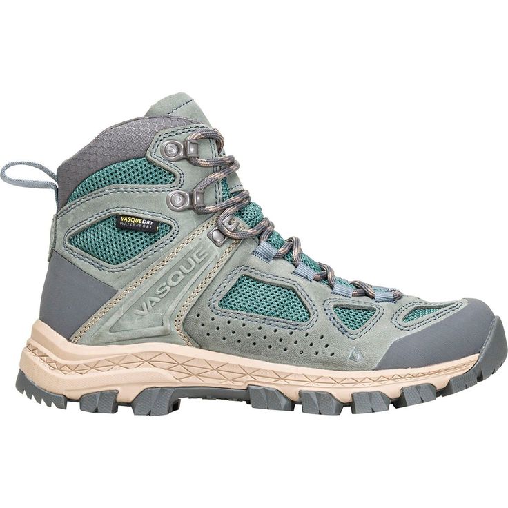 The Breeze Hiking Boot boot features premium leather uppers, ankle support, and ventilating mesh that keeps our feet cool on demanding, warm-weather hikes. This latest rendition is now several ounces lighter and features VasqueDry waterproofing and Vasque Trail Slider soles for a quality hiking and backpacking boot that won't break the bank. Blue Ankle Boots, Backpacking Boots, Hiking Boots Women, Hiking Boot, Ankle Support, Nubuck Leather, The Bank, Backpacking, Warm Weather