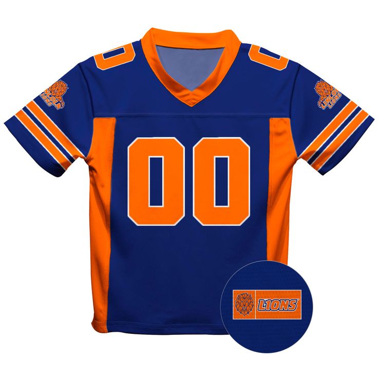 Let your kiddo look cool in his new team spirit boys Football Jersey with Lincoln Lions LU colors and logos. Let him play, go to the game, and cheer loudly and proudly with gear by Vive La Fete.Celebrate and cheer on game day with our classic design Lincoln Lions LU Football Jersey with mesh panels, over the shoulders yoke, and overstitched seams for added strength and comfort. Officially Licensed product sold by Vive La Fete. This awesome graphics, fun and game day Football Jersey features offi Eagles Colors, Broncos Colors, Husky Colors, Huskies Football, Boise State University, Boys Football, Game Day Football, Louisiana Tech, Bulldogs Football