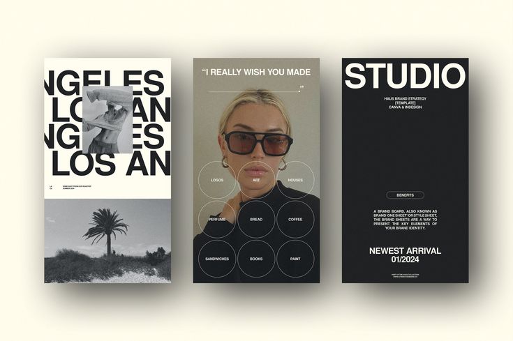 three books with black and white covers on them, one has an image of a woman wearing sunglasses