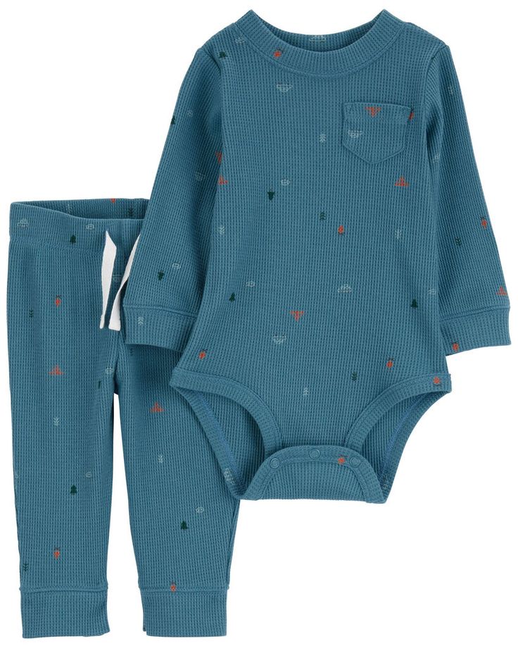 Made to match, this set is complete with a long-sleeve bodysuit and a pair of easy on pants. Carters Baby Boys, Carters Baby, Boys Set, Toddler Boy Outfits, Baby Life, Print Bodysuit, Clothing Essentials, Pant Set, Shop Clothing