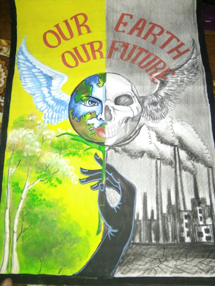 a blanket with an image of a skeleton holding a globe and the words our earth is future on it